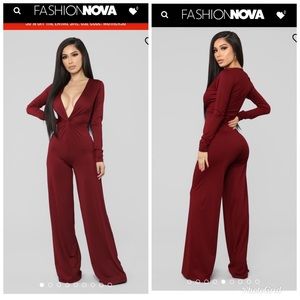 Xsmall, fashion nova run me down jumpsuit